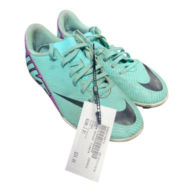 Used Nike Soccer Cleats Turquoise Junior 01 11375-S000370872