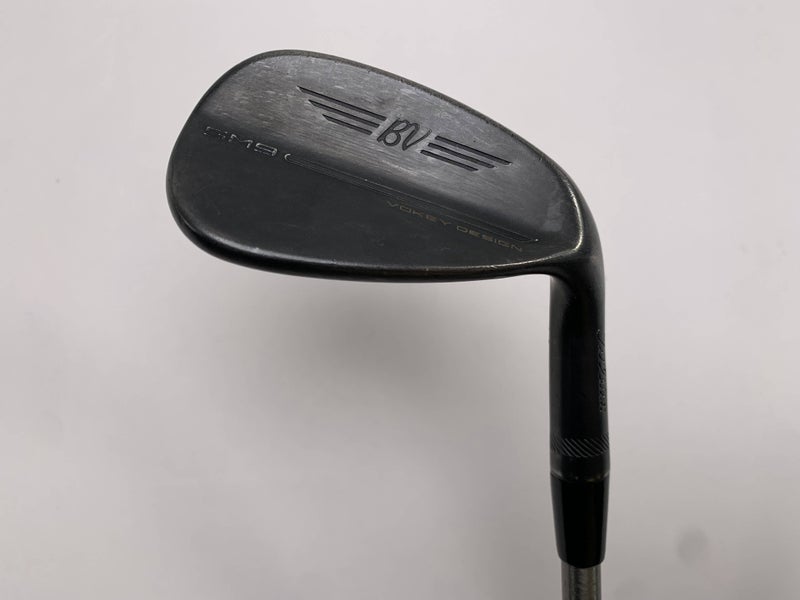 Titleist Vokey SM9 Jet Black Premium Gap Wedge GW 48* 10 F-Grind Regular Mens RH