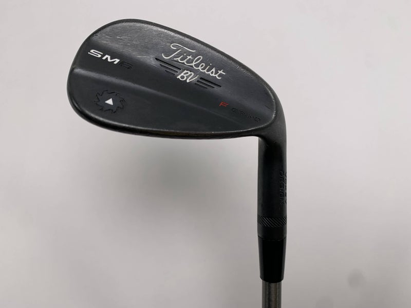 Titleist Vokey SM6 Black Gap Wedge GW 46* 8 SteelFiber i110 Stiff Mens RH