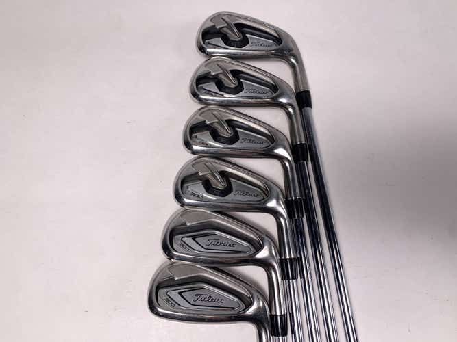 Titleist T300 Iron Set 4-9 True Temper AMT Red R300 Regular RH Midsize Grips