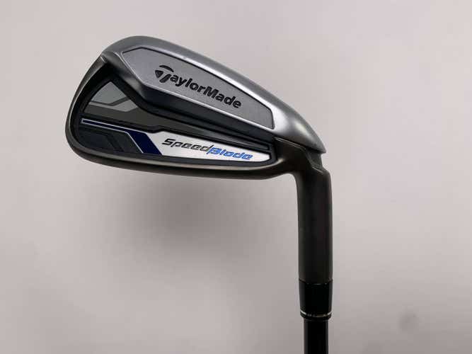 TaylorMade Speedblade Single 6 Iron VeloxT Regular Steel Mens RH NEW