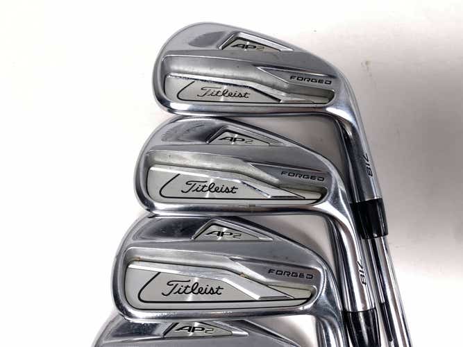 Titleist 718 AP2 Iron Set 5-PW True Temper Dynamic Gold S300 Stiff RH -1/2''