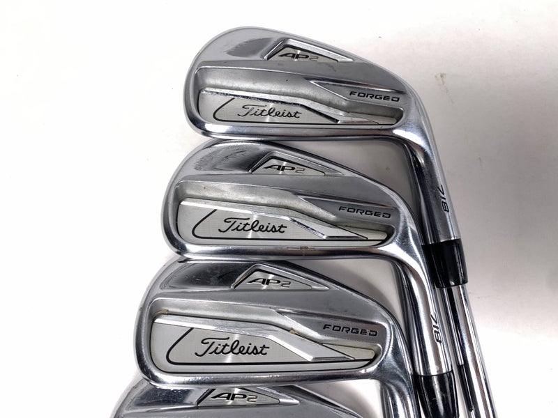 Titleist 718 AP2 Iron Set 5-PW True Temper Dynamic Gold S300 Stiff RH -1/2''