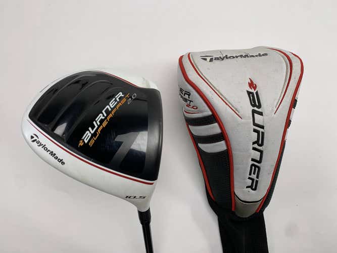 TaylorMade Burner Superfast 2.0 Driver 10.5* Matrix Ozik REAX Stiff Mens RH HC