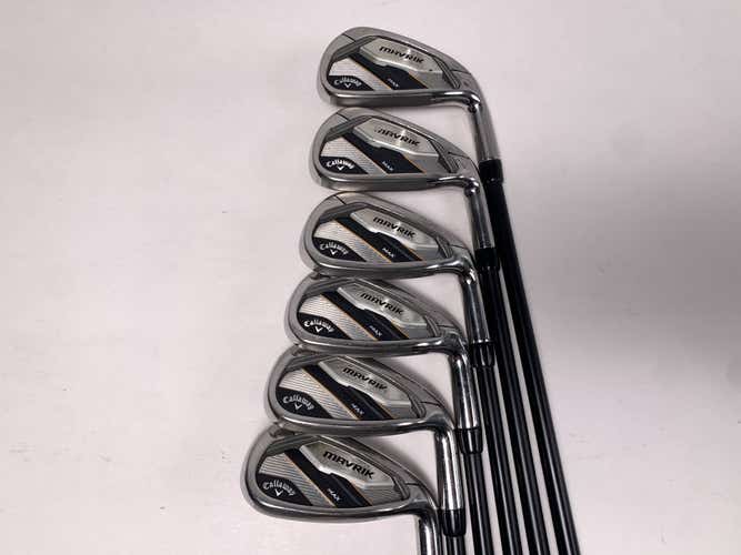 Callaway Mavrik Max Iron Set 6-PW+GW UST Mamiya Helium 50L I 50g Ladies RH