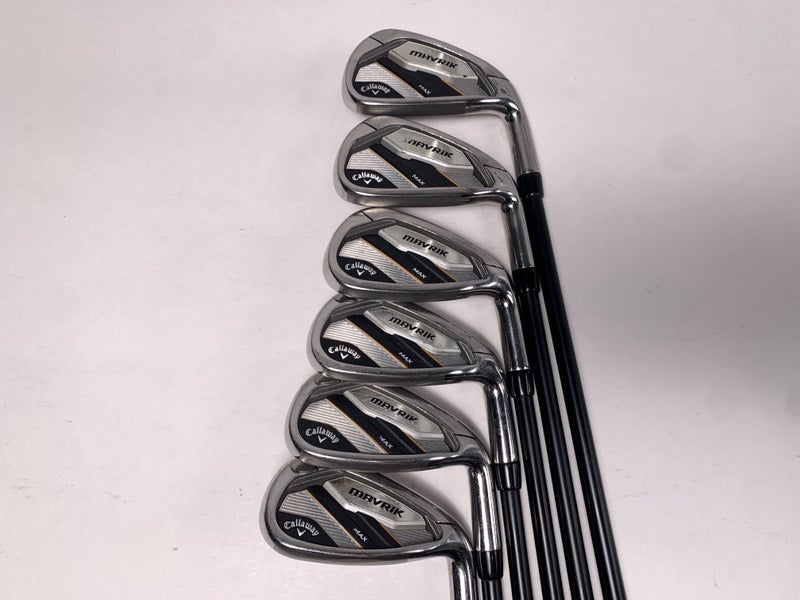 Callaway Mavrik Max Iron Set 6-PW+GW UST Mamiya Helium 50L I 50g Ladies RH