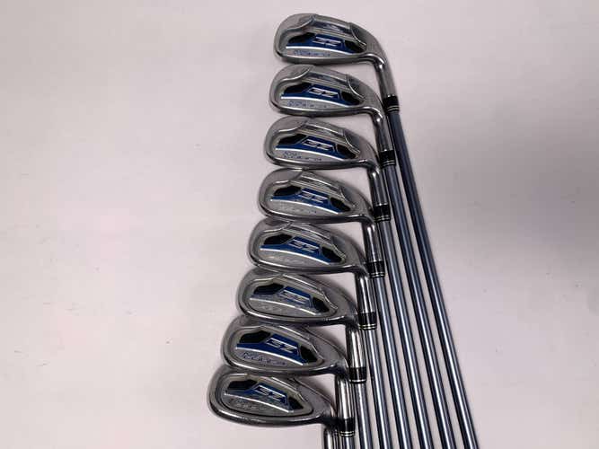 Cobra SZ Womens 2009 Iron Set 5-PW+GW+SW Aldila DVS-HL 50g Ladies RH