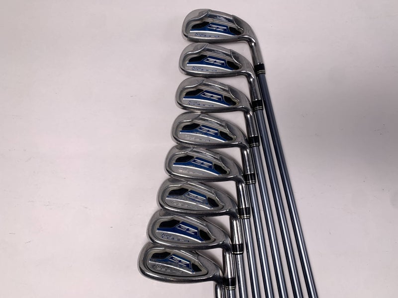 Cobra SZ Womens 2009 Iron Set 5-PW+GW+SW Aldila DVS-HL 50g Ladies RH