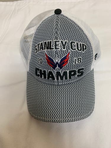 Washington Capitals 2018 Stanley Cup Champions lockeroom hat