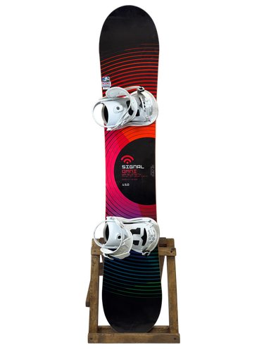 150cm Signal Omni Wavelength Snowboard W/ Union Strata bindings