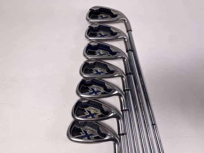 Callaway X-20 Iron Set 4-PW Regular Steel Mens RH Midsize Grips