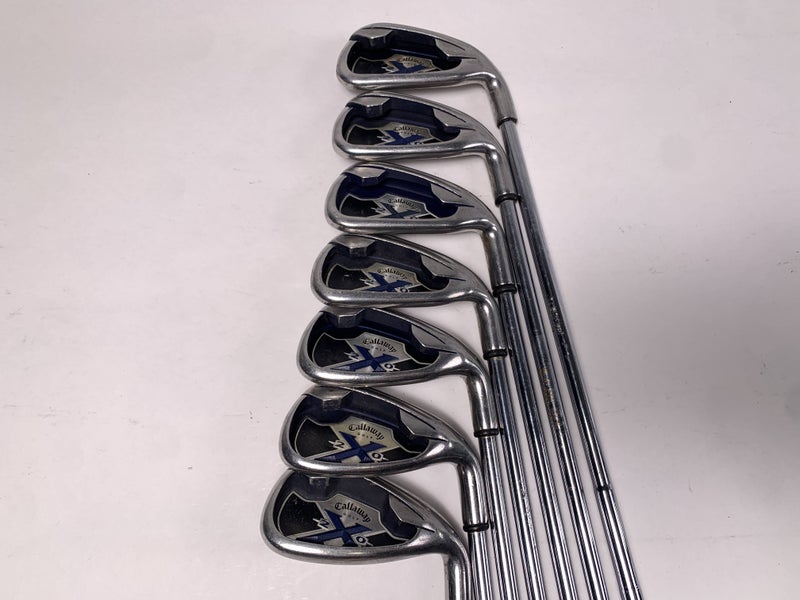 Callaway X-20 Iron Set 4-PW Regular Steel Mens RH Midsize Grips