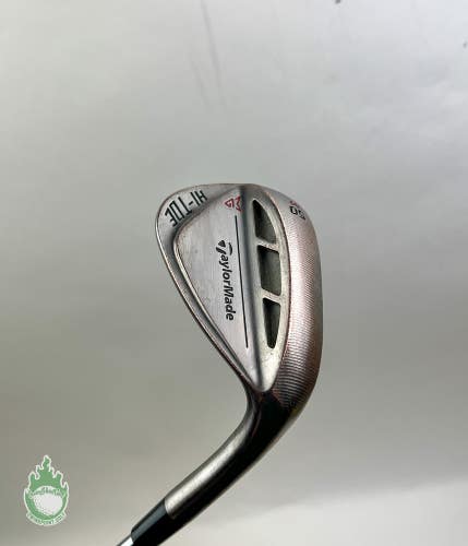 Used RH TaylorMade Hi-Toe Raw Wedge 50*-09 Extra Stiff Flex Steel Golf Club