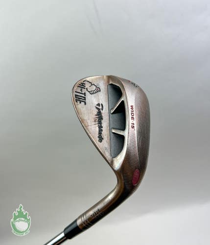 RH TaylorMade Hi-Toe Wide Bigfoot Wedge 58*-15 120g X Stiff Steel Golf Club