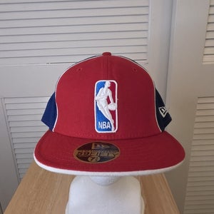 NWS Vintage Los Angeles Clippers Logoman Pinwheel New Era 59fifty 7 1/2 NBA