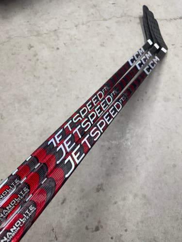 3 PACK 80 Flex P88M Senior CCM JetSpeed FT5 Pro Left Hand Hockey Stick Pro Stock NHL (New)