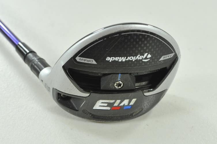 TaylorMade M3 5-19* Fairway Wood X-Stiff Right LinQ Purple 7F5 Graphite # 207534