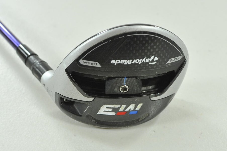 TaylorMade M3 5-19* Fairway Wood X-Stiff Right LinQ Purple 7F5 Graphite # 207534