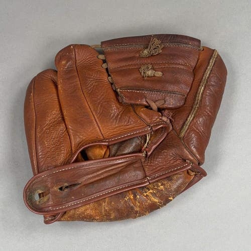 1940's JC Higgins $1619 8" Right Hand Thrower Vintage Baseball Glove
