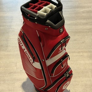 Team Effort Golf NCAA Bucket II Cooler Cart Bag Oklahoma Sooners
