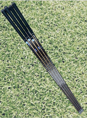 Oban Stiff Steel Shafts CT-115 Qty 4 34-35” New Grips Demos
