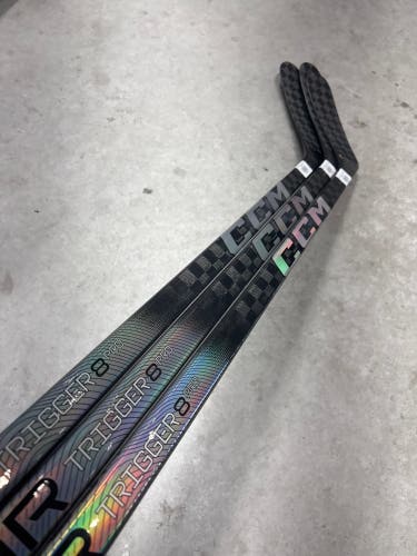 80 Flex P29 Senior CCM RibCor Trigger 8 Pro Left Hand Hockey Stick Pro Stock NHL (New)