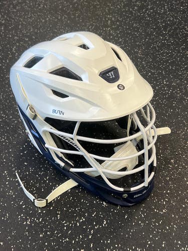 Used Warrior BURN Lacrosse Helmet White One Size 11849-S000034312