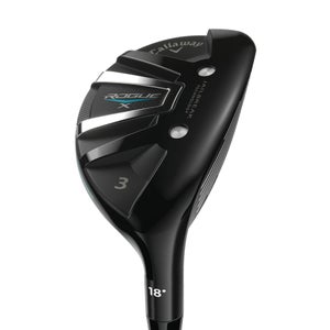 LEFT HANDED CALLAWAY ROGUE X 4 HYBRID GRAPHITE REGULAR STANDARD ALDILA SYNERGY 60 HYB X GRAPHITE