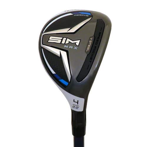 TAYLORMADE SIM MAX RESCUE 5 HYBRID GRAPHITE WOMENS STANDARD ALDILA NV 45 GRAPHITE