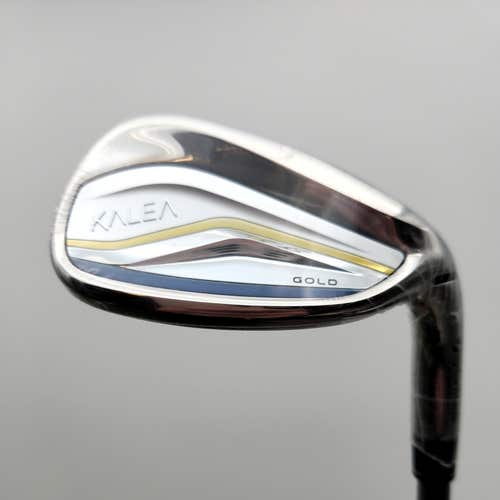 NEW 2024 TAYLORMADE KALEA GOLD SAND WEDGE LADIES KALEA GOLD 34" BRANDNEW