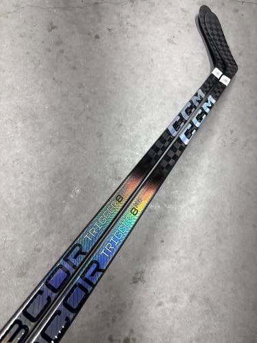 2 Pack 80 Flex P29 Senior CCM RibCor Trigger 8 Pro Left Hand Hockey Stick Pro Stock NHL (New)