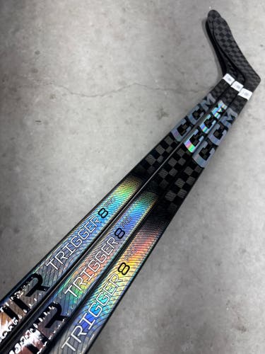 3 Pack 80 Flex P29 Senior CCM RibCor Trigger 8 Pro Left Hand Hockey Stick Pro Stock NHL (New)