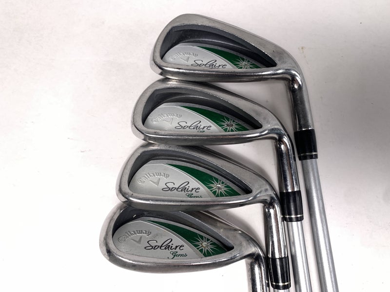 Callaway Solaire Gems Iron Set 8-PW+SW 45g Ladies Graphite Womens RH