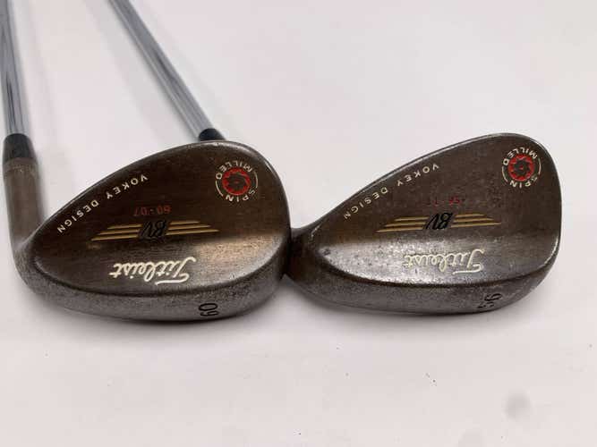 Titleist Vokey Spin Milled Oil Can 2009 Wedge Set 56* 11 | 60* 7 Wedge Mens RH