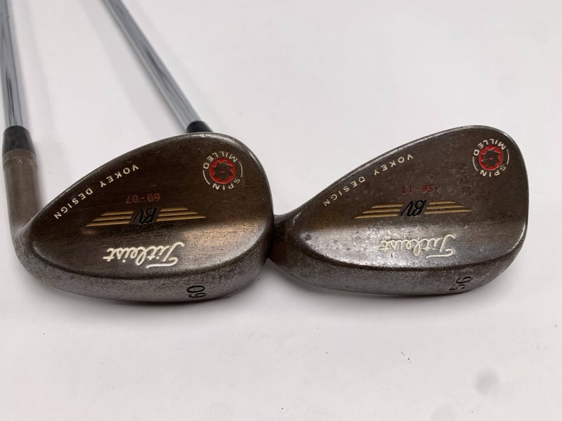 Titleist Vokey Spin Milled Oil Can 2009 Wedge Set 56* 11 | 60* 7 Wedge Mens RH