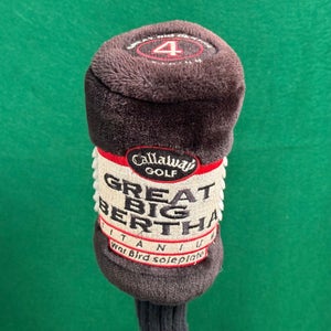 Callaway Great Big Bertha Warbird Fairway 4 Wood BBUL Graphite Firm w/HC