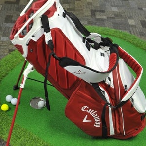 Callaway Fairway 14 Stand Golf Bag White/Red  #207595