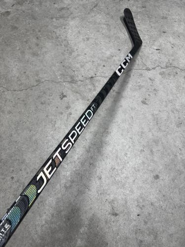 80 Flex P28M Senior CCM JetSpeed FT5 Pro Left Hand Hockey Stick Pro Stock NHL (New)
