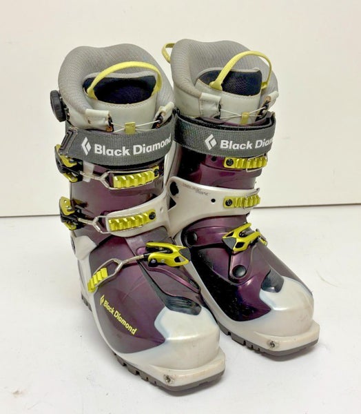 Black Diamond Swift 100 Boa-Coiler Tech Pin Alpine Ski Touring Boots MDP 25 US 8
