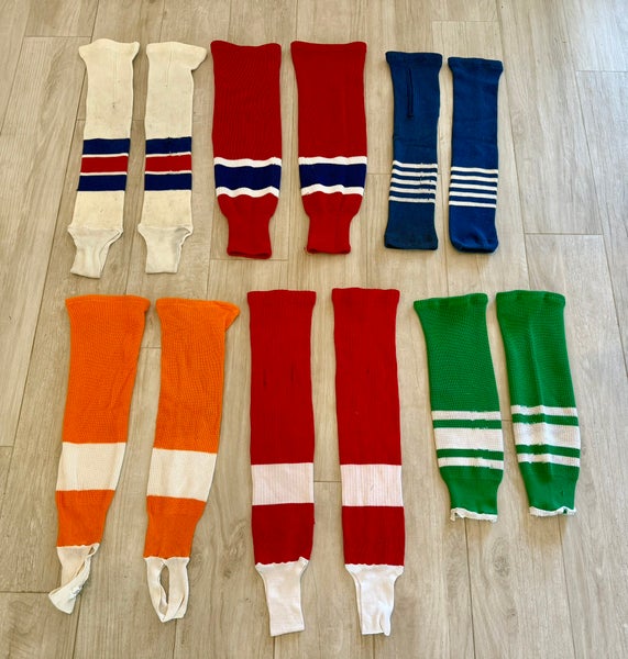 Vintage Knit Hockey Socks “LOT