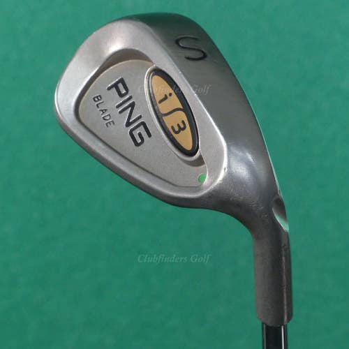 Ping i3 Blade Green Dot SW Sand Wedge Cushin JZ Steel Stiff