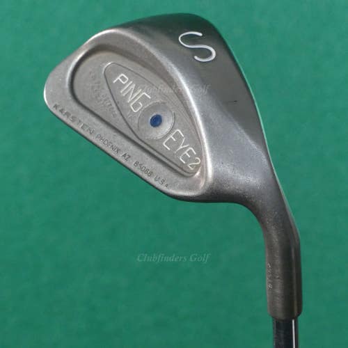 Ping Eye 2 Blue Dot SW Sand Wedge Karsten Microtaper Steel Stiff