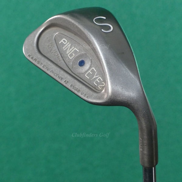 Ping Eye 2 Blue Dot SW Sand Wedge Karsten Microtaper Steel Stiff