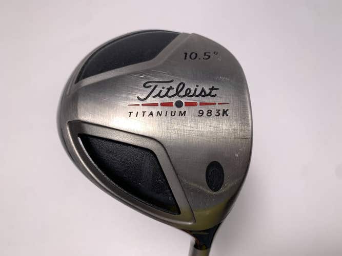 Titleist 983 K Driver 10.5* Aldila NV Green 65g Regular Graphite Mens RH
