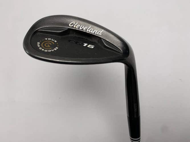Cleveland CG16 Tour Black Pearl Lob Wedge LW 60* 12 Bounce Wedge Steel Mens RH