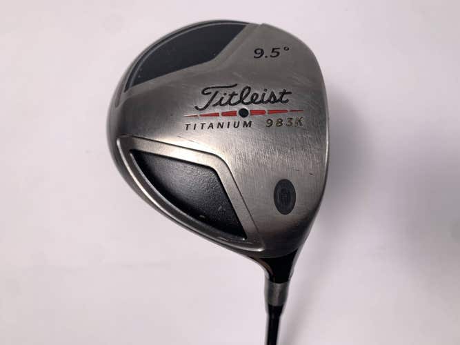 Titleist 983 K Driver 9.5* Fujikura Speeder Stiff Graphite Mens RH