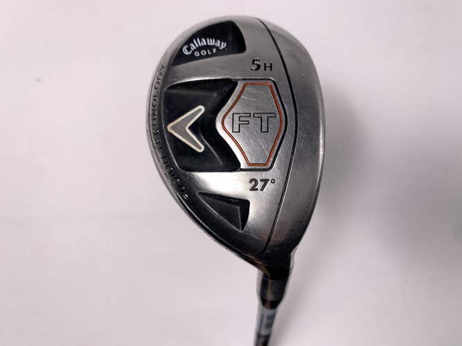 Callaway FT Hybrid 2008 5 Hybrid 27* Fujikura Fit On M Regular Graphite Mens RH
