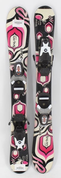 K2 Luv Bug Kids Skis with Bindings - 76 cm Used