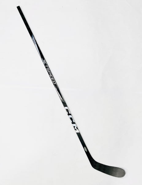 New CCM Jetspeed FT7 Pro (custom black/silver) Pro Stock - LH, P28, 75 Flex