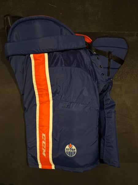 NHL Oilers Senior Medium CCM HP45 Hockey Pants Pro Stock (New)